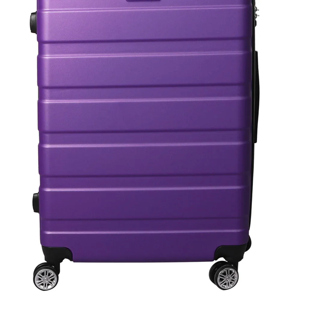 24" Luggage Case Suitcase - Purple