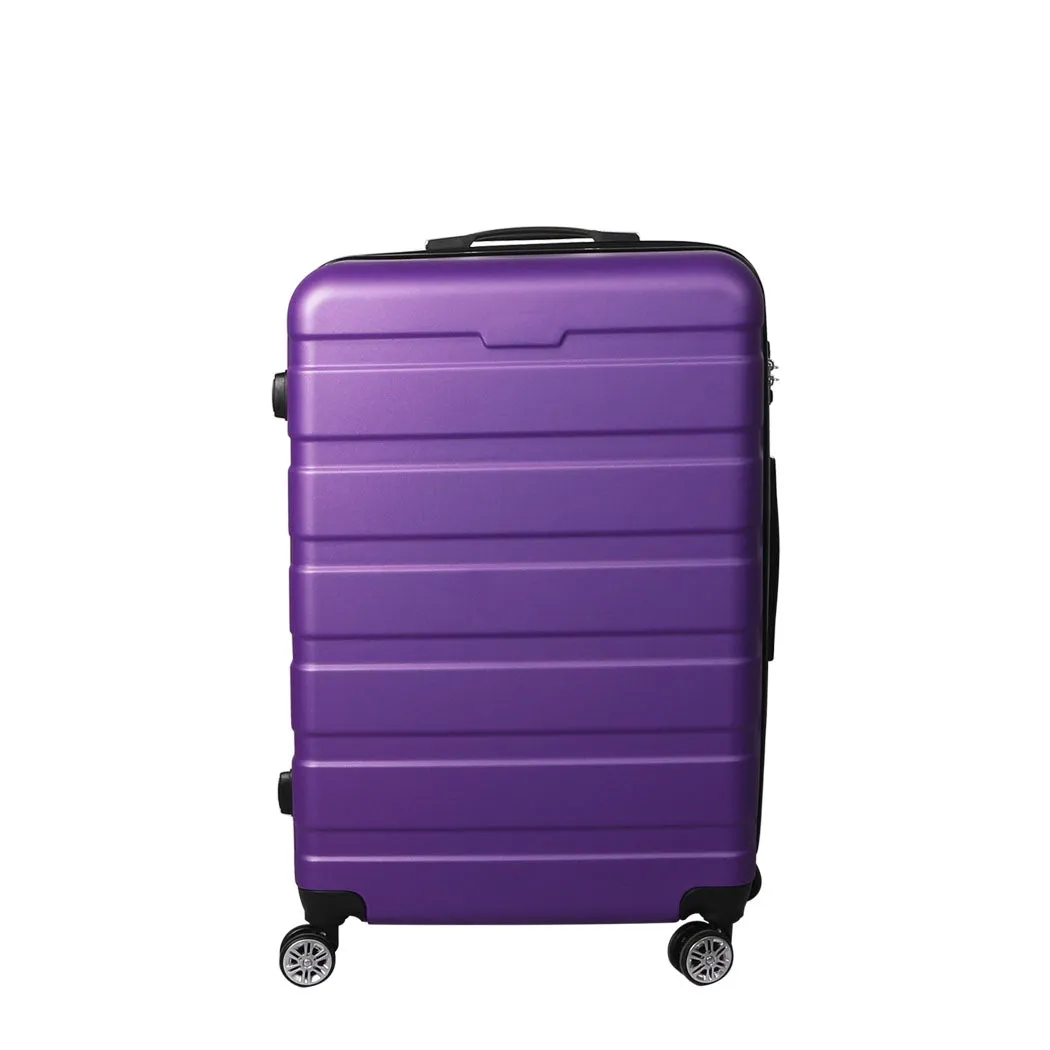 24" Luggage Case Suitcase - Purple