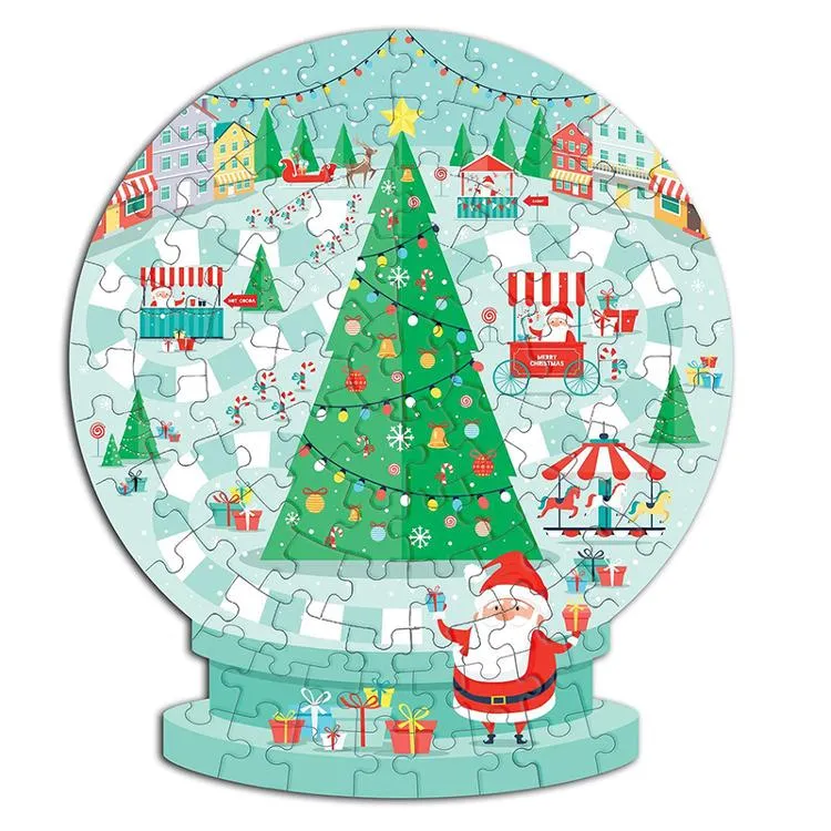 3-in-1 Snow Globe Puzzle -  44033 TC