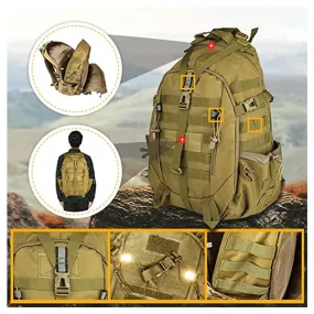 45L Outdoor Tactical Backpack CF-113 BROWN