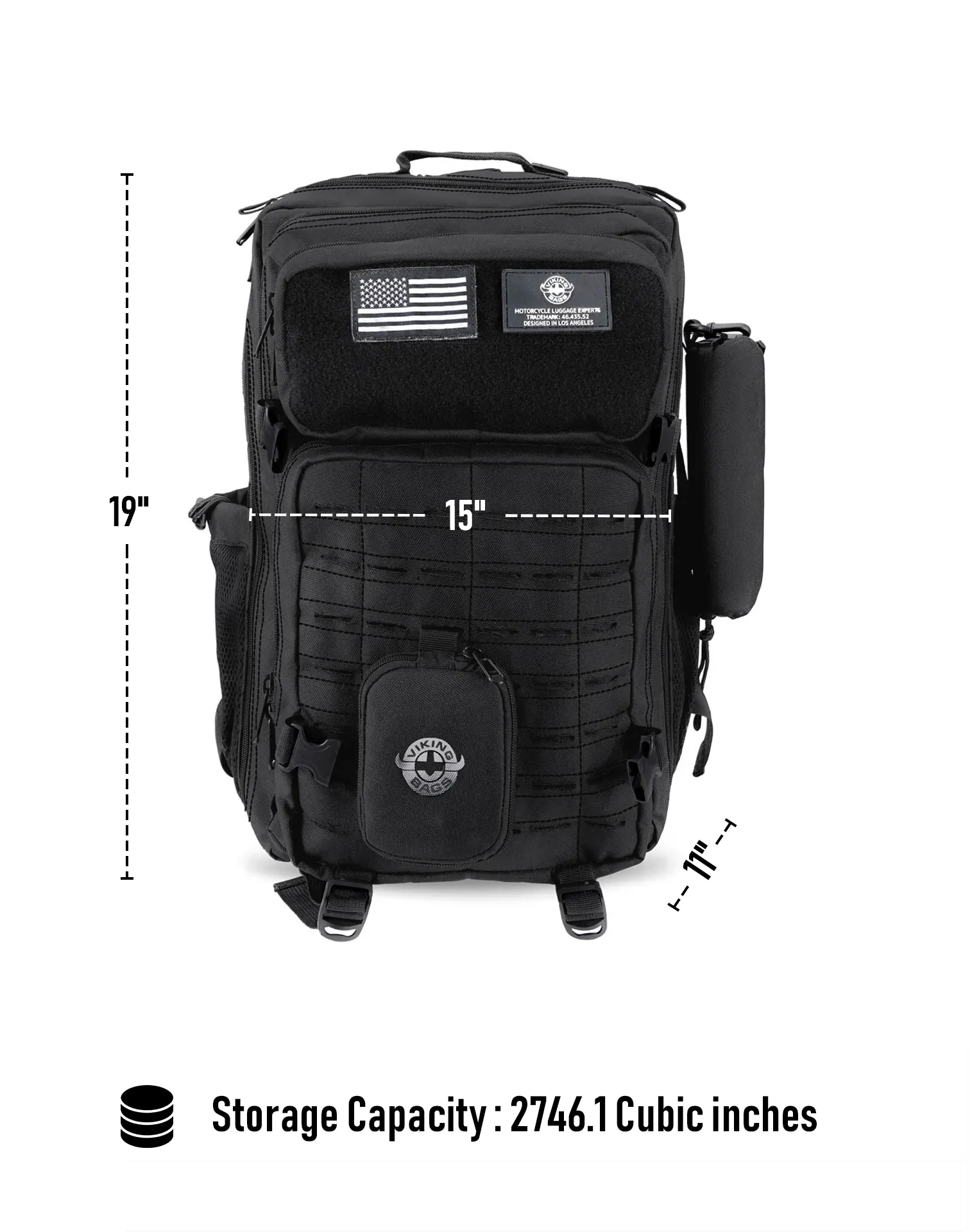 45L - Tactical XL Honda Motorcycle Backpack