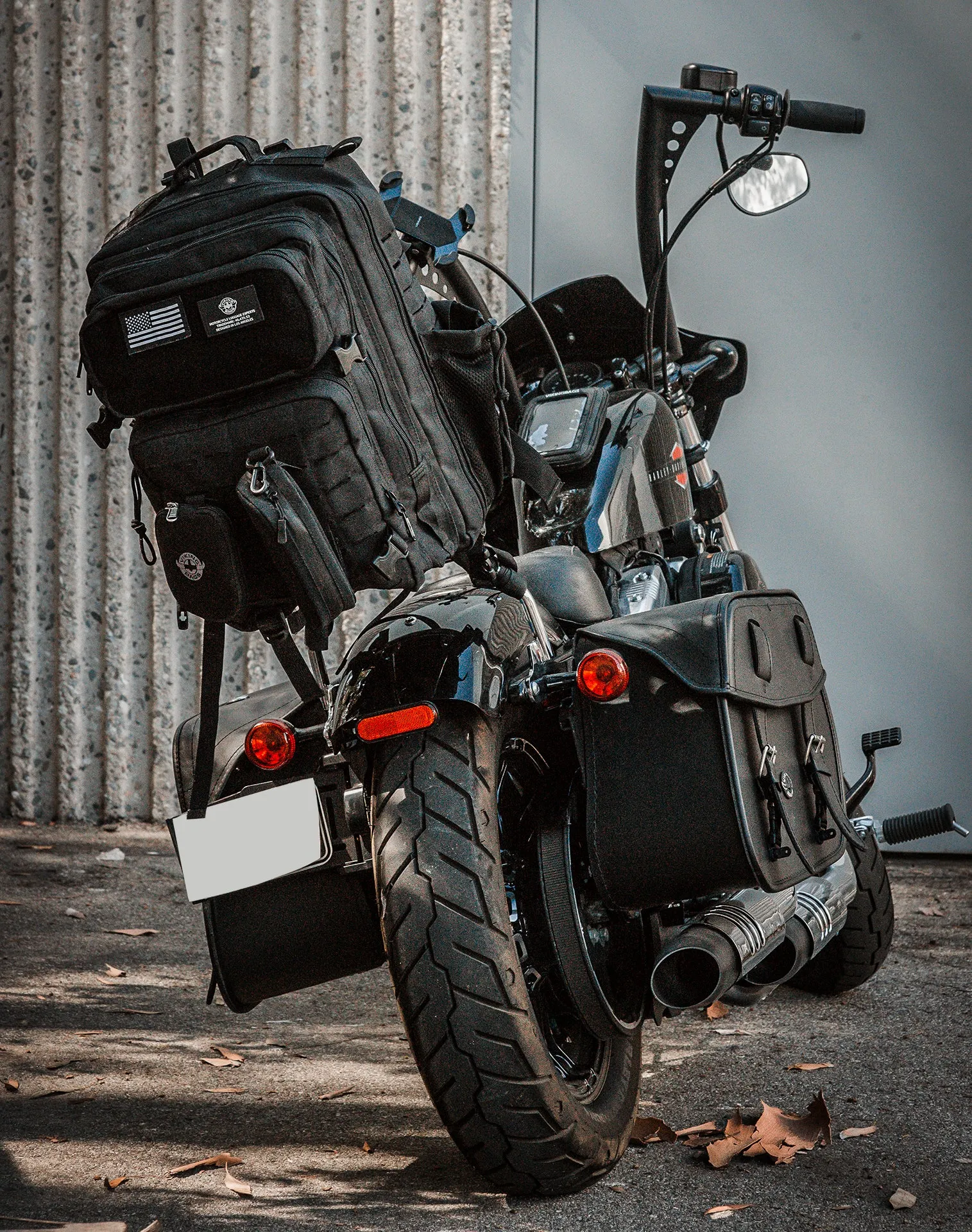 45L - Tactical XL Hyosung Motorcycle Sissy Bar Backpack