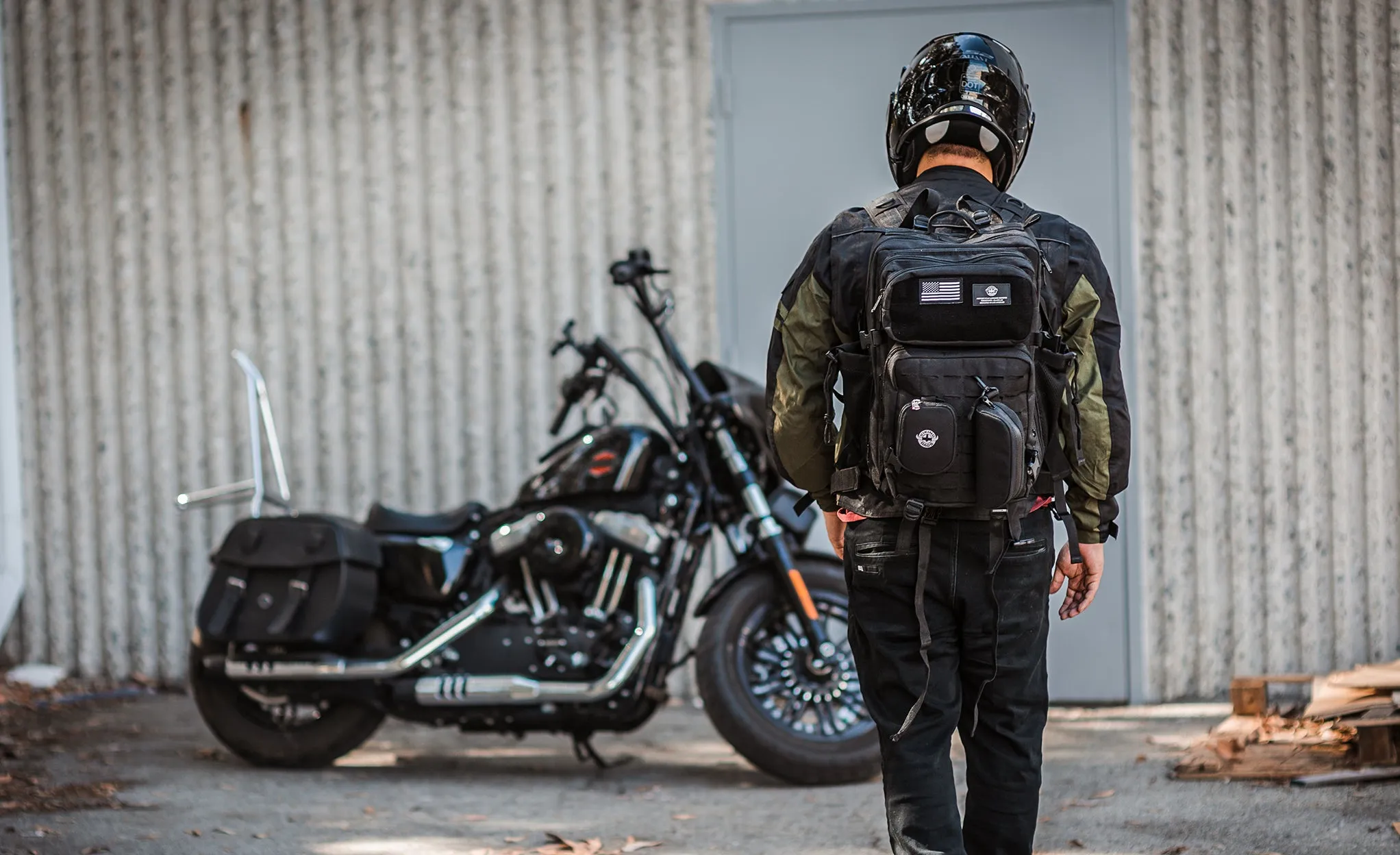 45L - Tactical XL Suzuki Motorcycle Backpack