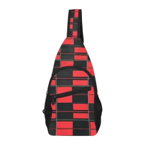 AJ Sling Bag - AMMA JO RED TARTAN