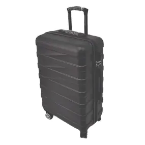 Akio Trolley Luggage, Black, Large