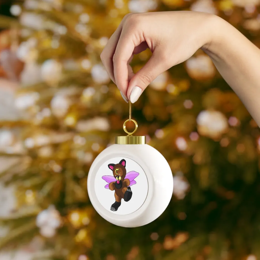 Angebear Christmas Ball Ornament