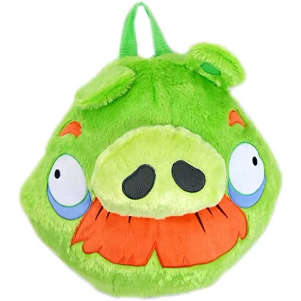 Angry Birds Plush Backpack (Green)