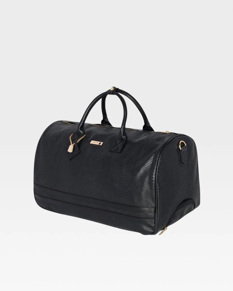 Apollo 1 Rolling Duffle Bag in Black