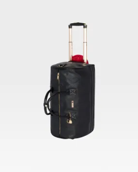 Apollo 1 Rolling Duffle Bag in Black