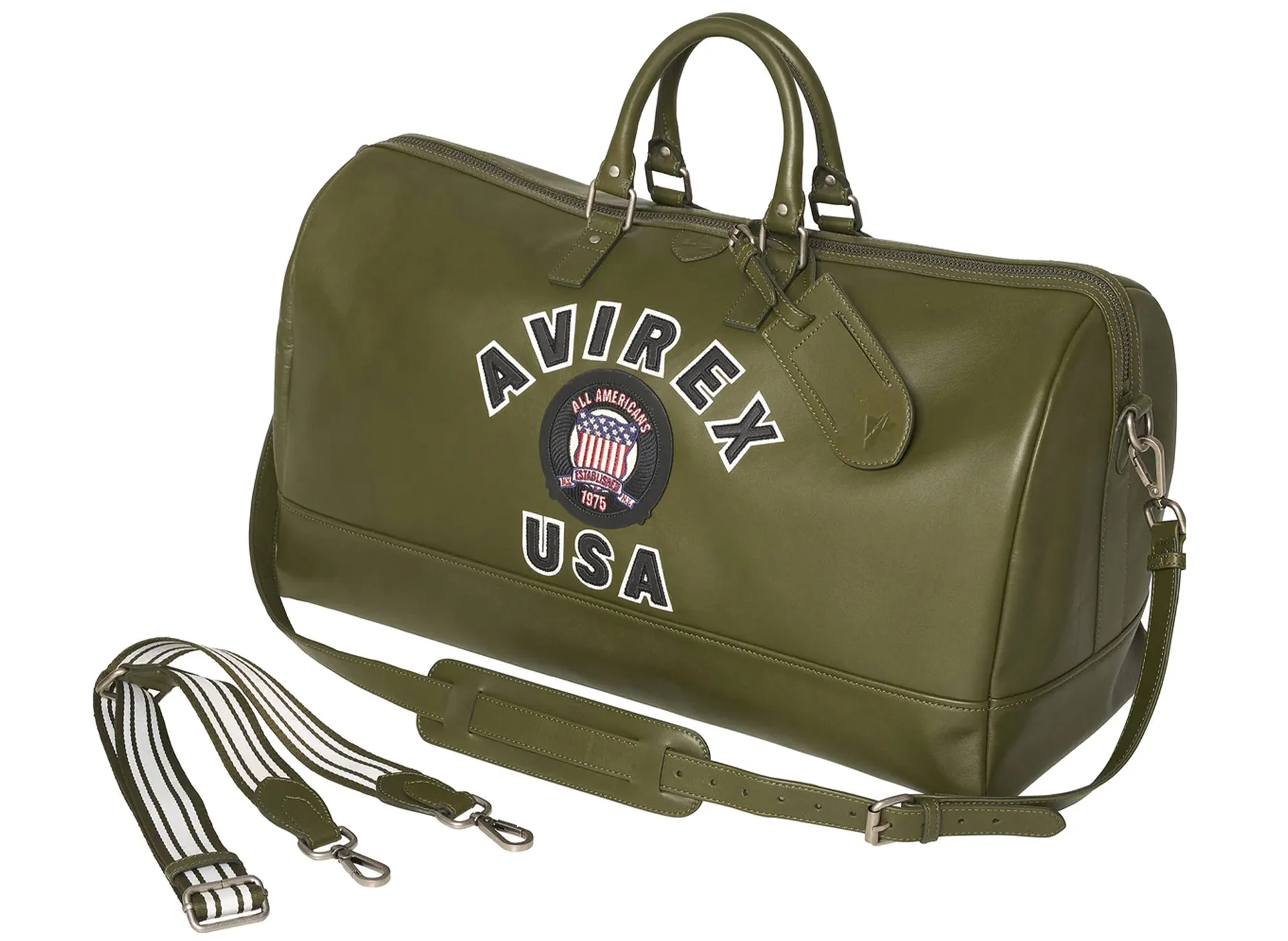 Avirex Icon Duffle Bag in Olive