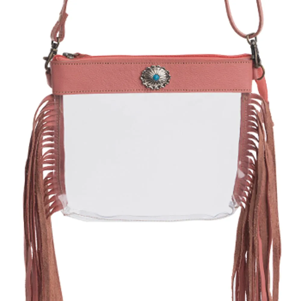 Azura Clear Bag in Pink