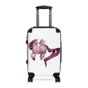 Baby Cupid and Horse Cabin Suitcase