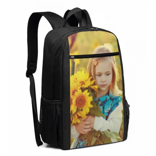 Back To School Gift For Girls Custom Bookbag With Picture Personalized Photo Backpack