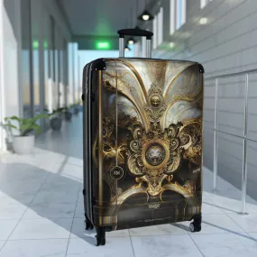 Baroque Majestique Suitcase 3 Sizes Carry-on Suitcase Baroque Luggage Hard Shell Suitcase with Wheels | D20120B