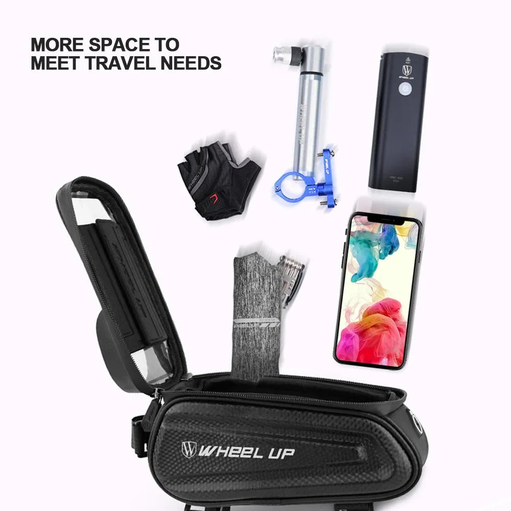 Bicycle Bag Frame Front Bag 6.5in Phone Case Touchscreen Bag