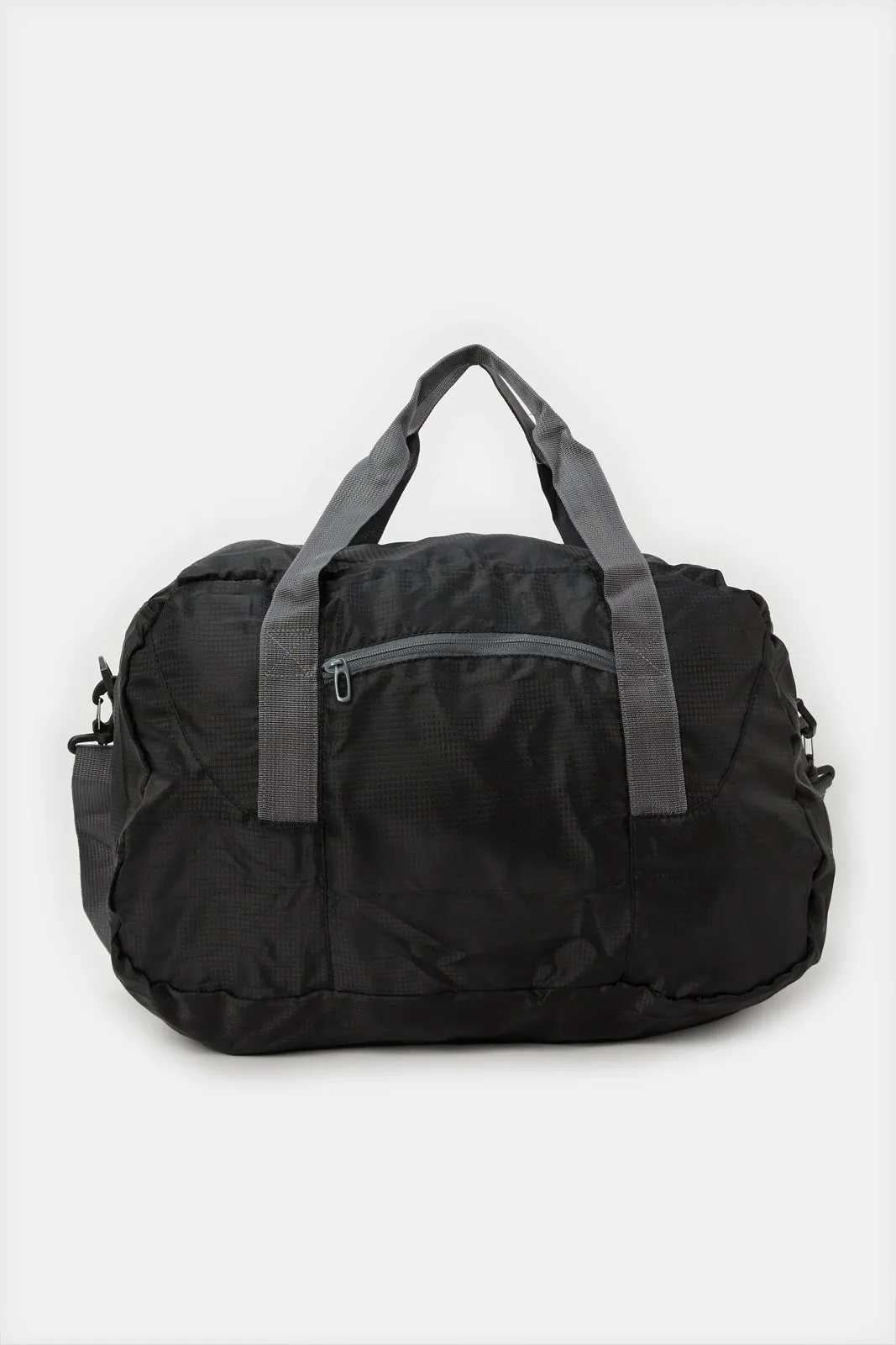 Black Expandeable Duffle Bag