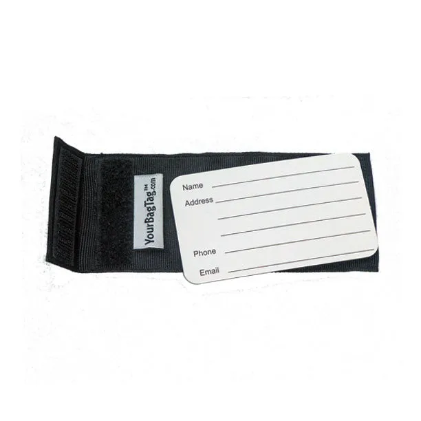 Black Luggage Tag