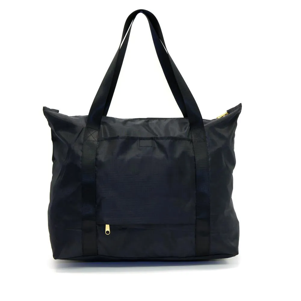 Black Onyx Packable Tote Bag