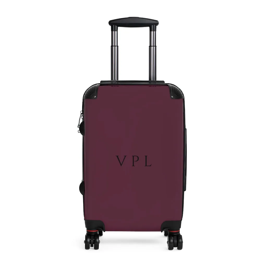 Cabin Suitcase Purple Plum