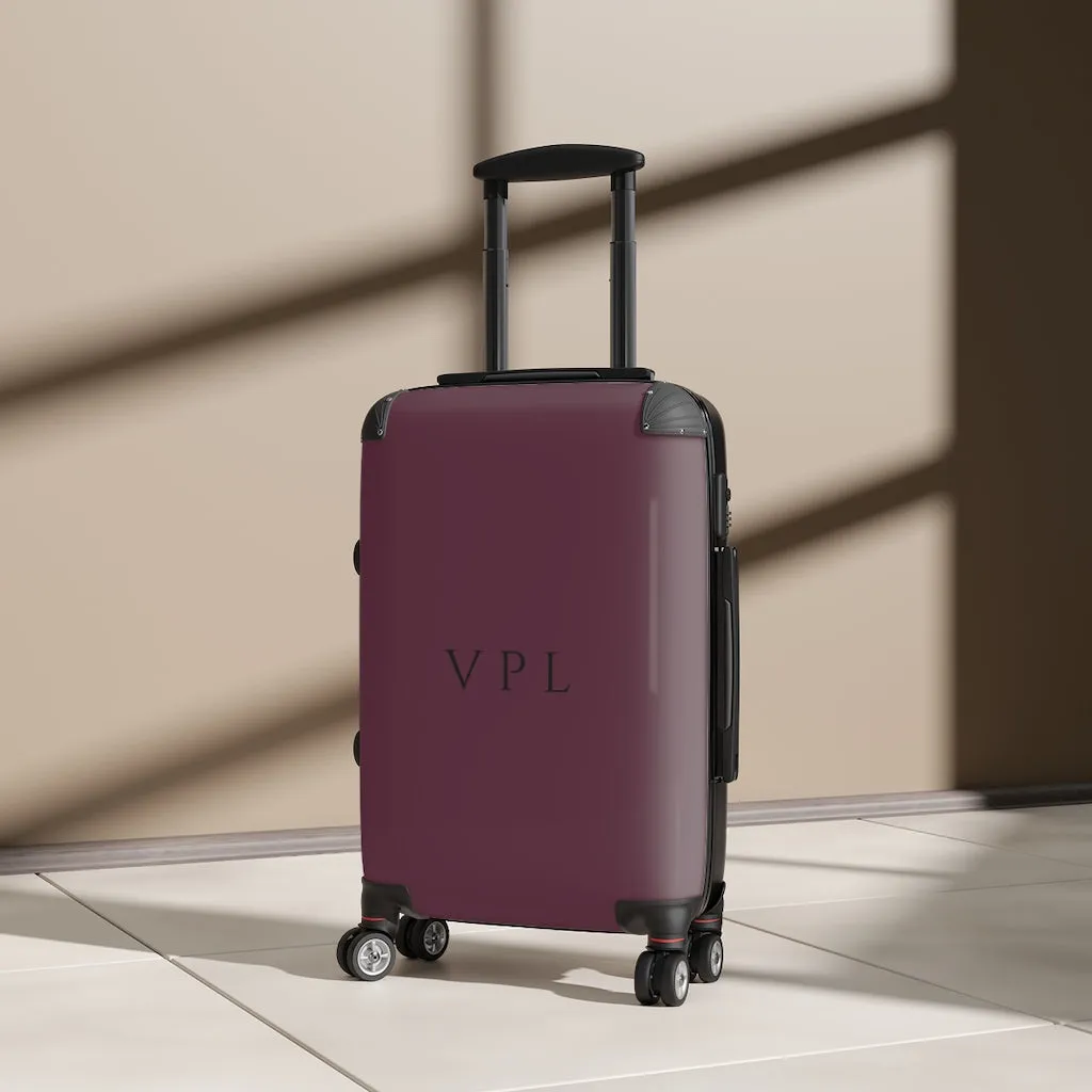 Cabin Suitcase Purple Plum