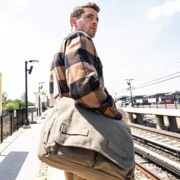 Canvas Classic Messenger Shoulder Bag