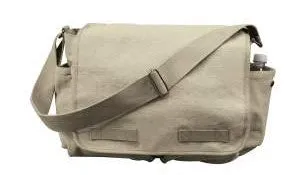 Canvas Classic Messenger Shoulder Bag