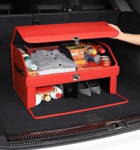 Car Trunk Organizer – Transform Your Vehicle with This Stylish Multi-Functional Leather Storage Bag for Effortless Tidying and Tool Management