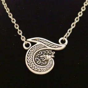 CELTIC ALHPABET NECKLACE