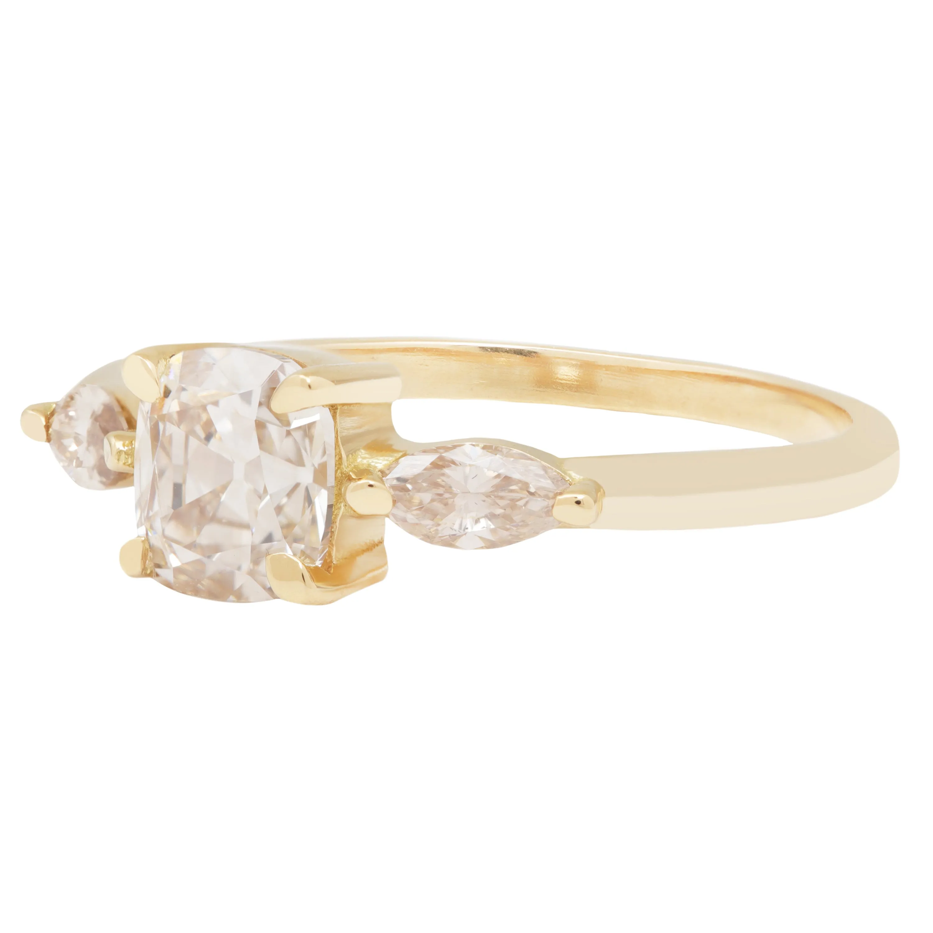 Champagne Diamond Harmony Ring