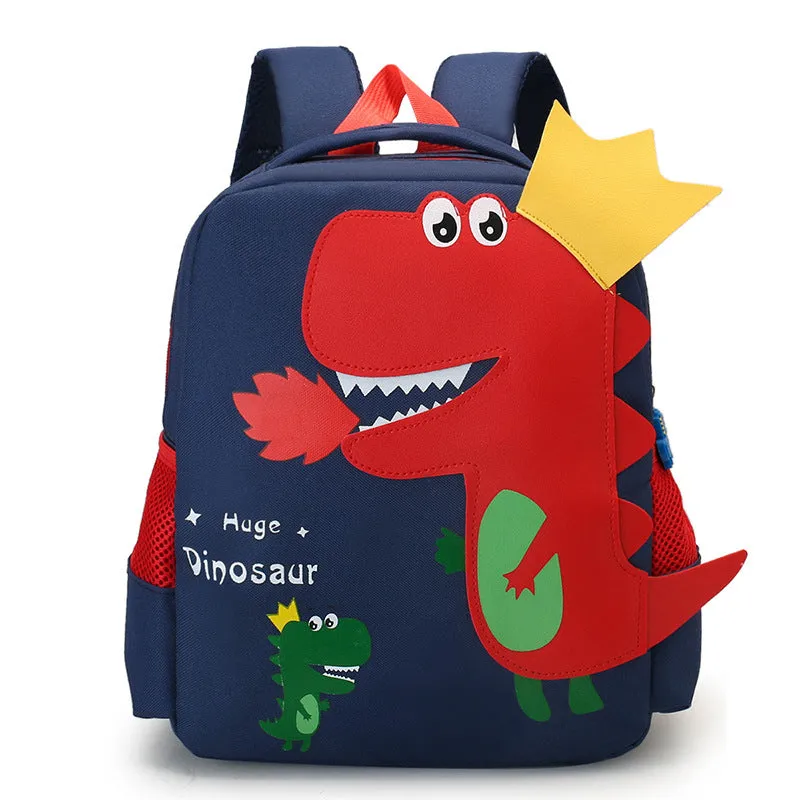 Children's School Bag Boys And Girls Dinosaur Cartoon Cute Kindergarten Backpack Ultralight Waterproof Unicorn Backpack