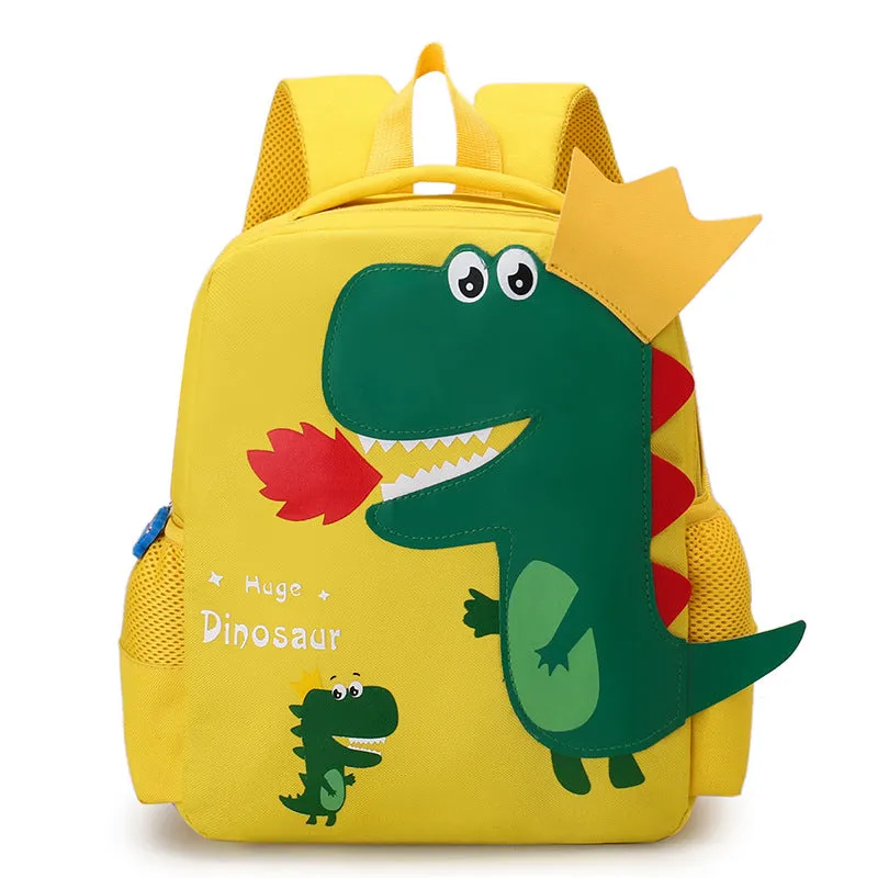 Children's School Bag Boys And Girls Dinosaur Cartoon Cute Kindergarten Backpack Ultralight Waterproof Unicorn Backpack