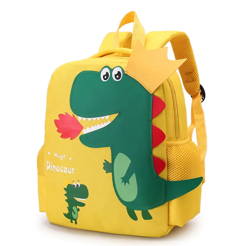 Children's School Bag Boys And Girls Dinosaur Cartoon Cute Kindergarten Backpack Ultralight Waterproof Unicorn Backpack