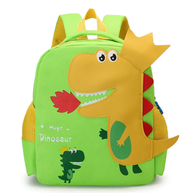 Children's School Bag Boys And Girls Dinosaur Cartoon Cute Kindergarten Backpack Ultralight Waterproof Unicorn Backpack