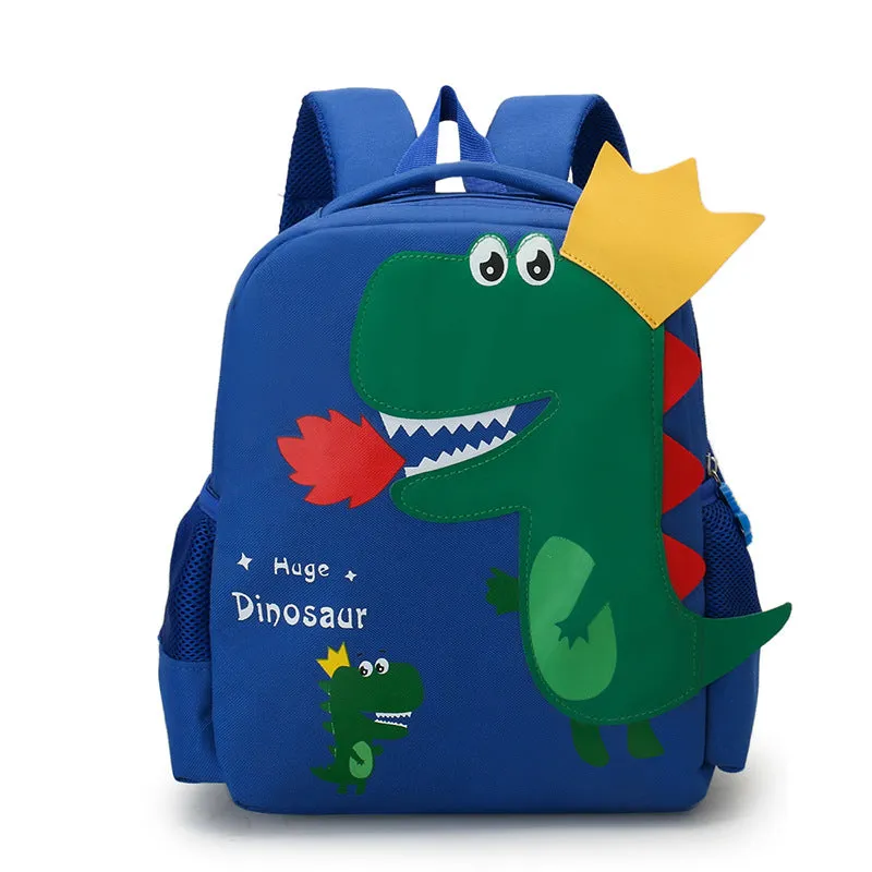 Children's School Bag Boys And Girls Dinosaur Cartoon Cute Kindergarten Backpack Ultralight Waterproof Unicorn Backpack