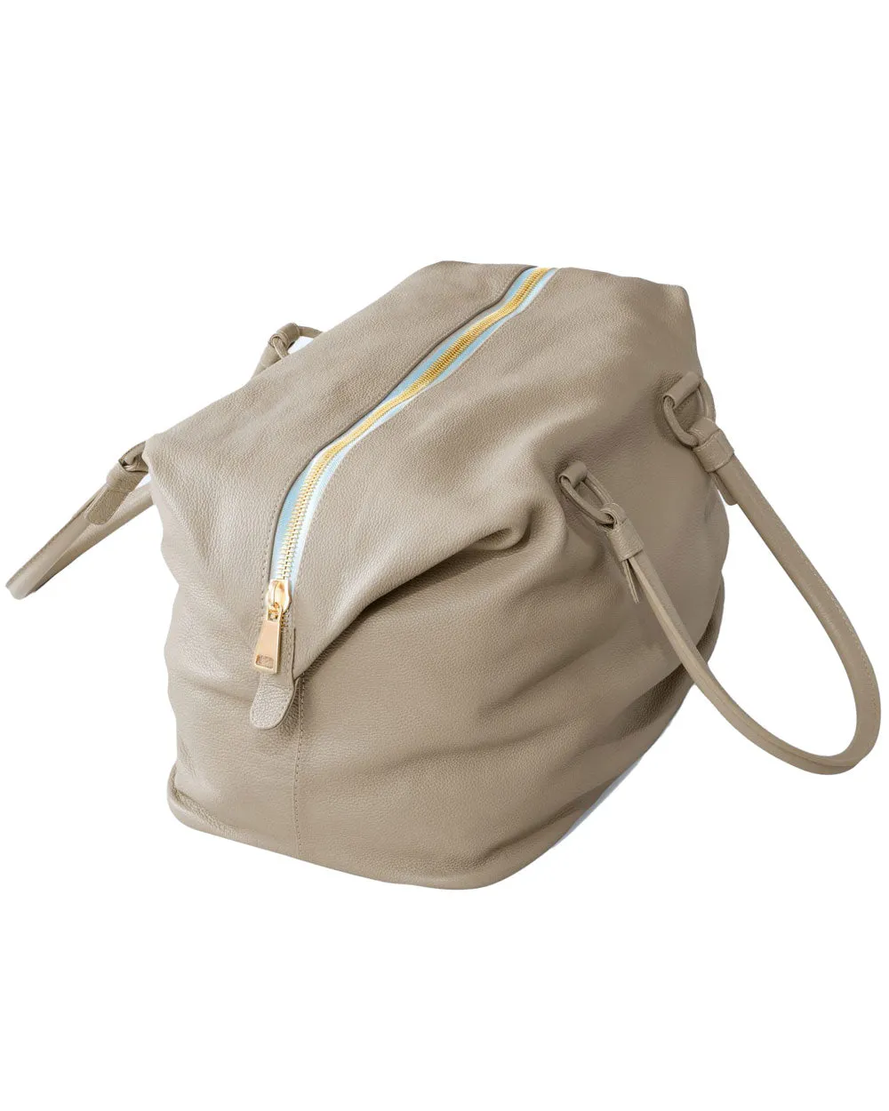 Clarita Large Duffle Bag in Clay