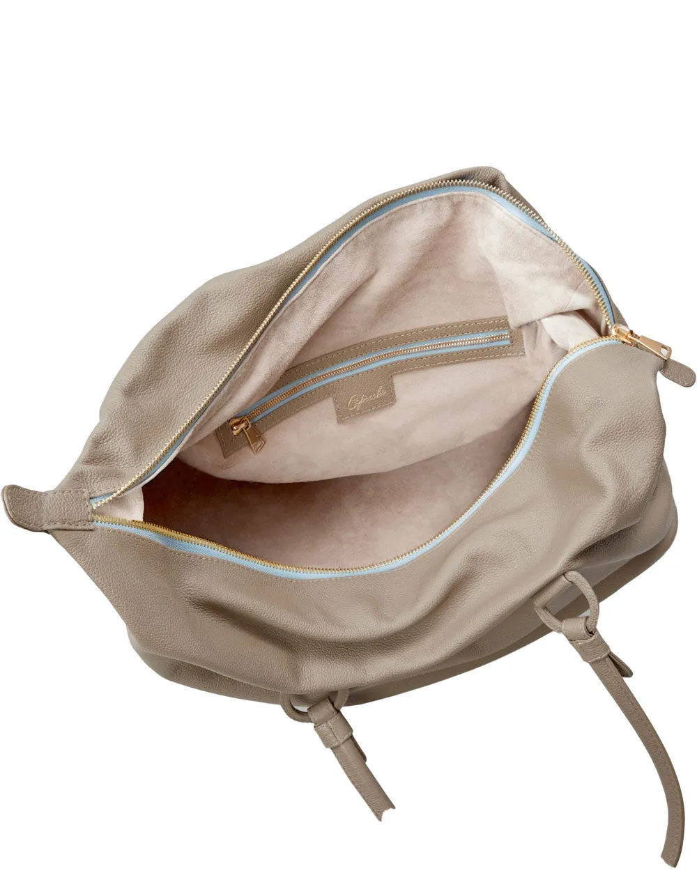 Clarita Large Duffle Bag in Clay