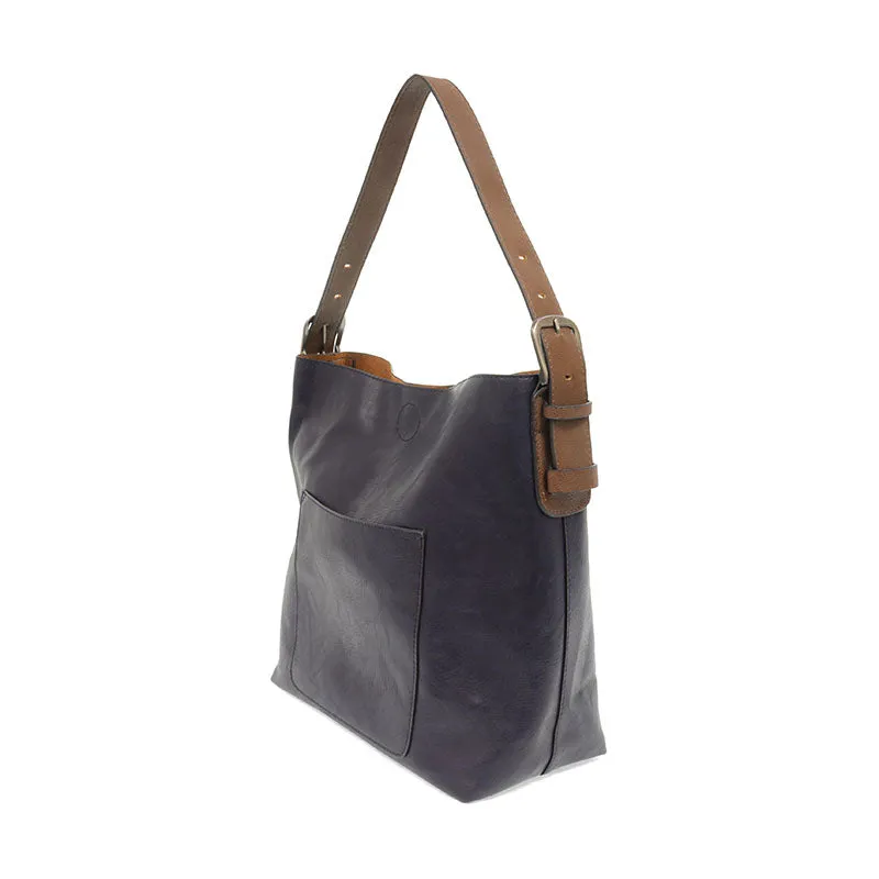 CLASSIC HOBO WITH COFFEE HANDLE HANDBAG