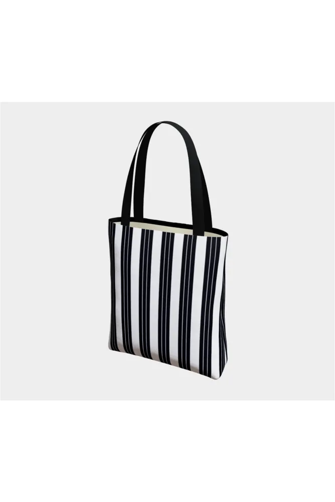 Classic Stripe Tote Bag