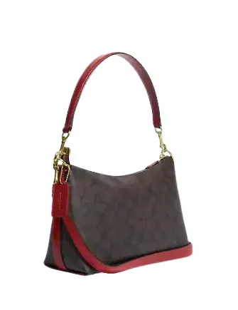 Coach Clara Shoulder Bag In Signature Canvas