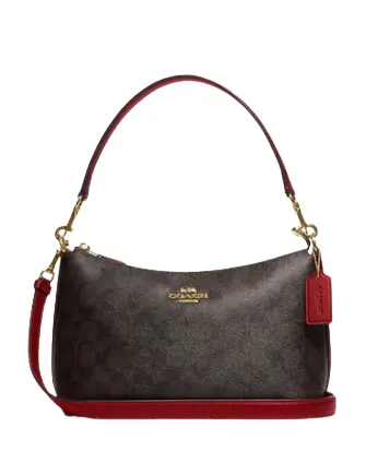 Coach Clara Shoulder Bag In Signature Canvas