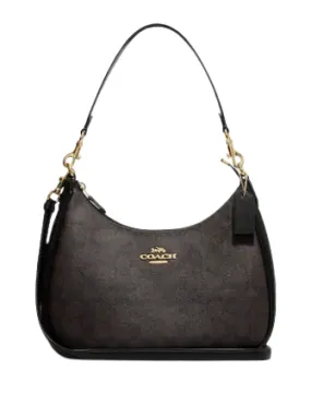 Coach Teri Hobo In Signature Canvas