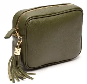 Crossbody Tassel Olive