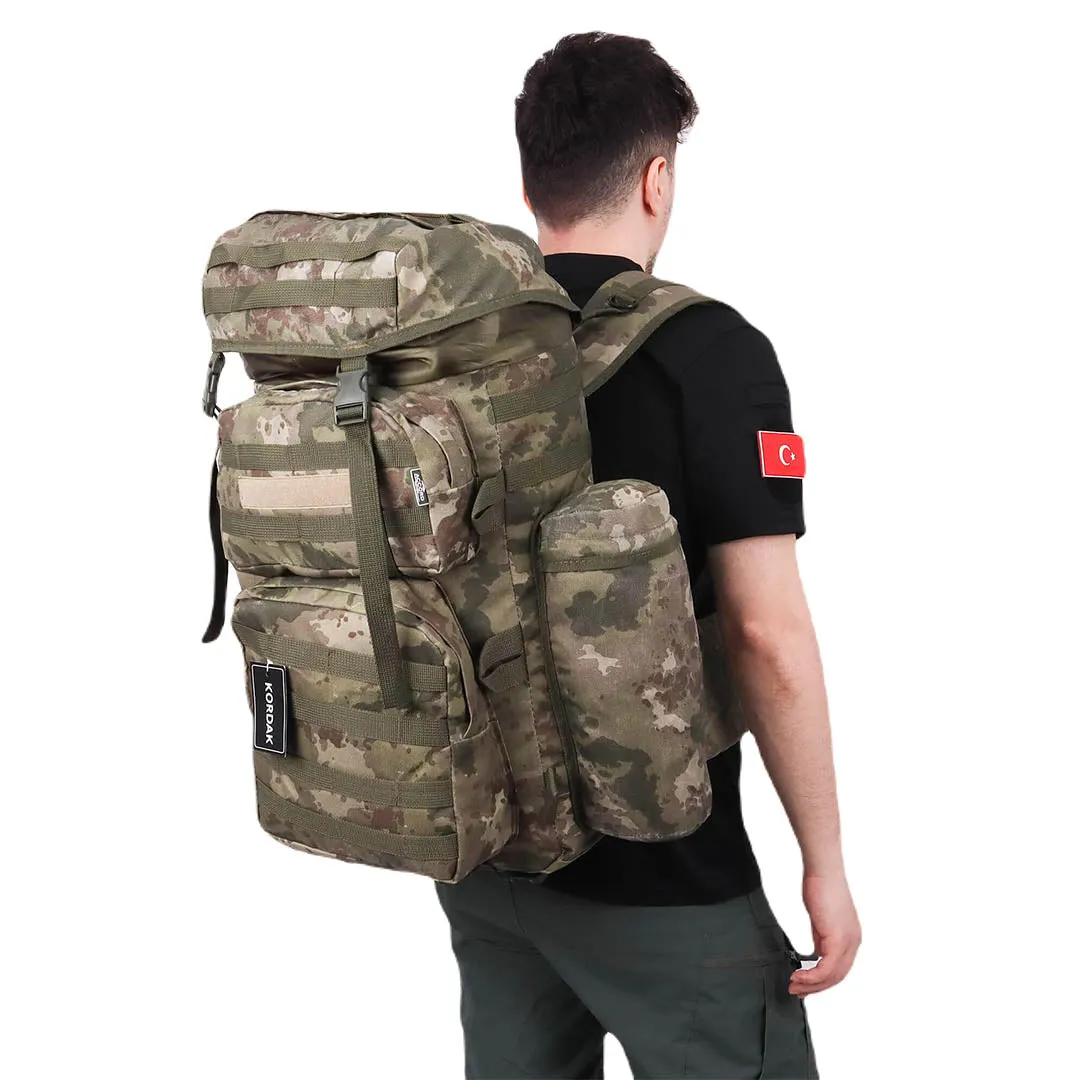 CRW Camouflage Camping Military Operation Backpack - 90 Liter Bag