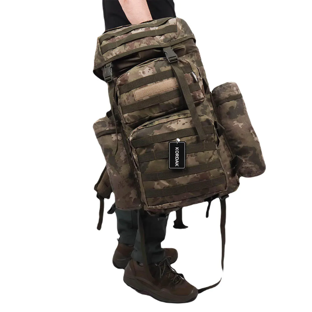 CRW Camouflage Camping Military Operation Backpack - 90 Liter Bag