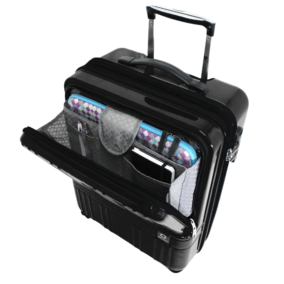 Cue Carry-On Luggage With Spinner Wheels - Final Sale