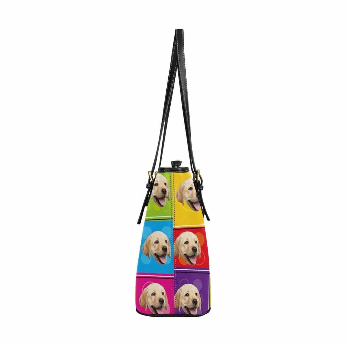 Custom Colorful Dog Women's Tote Bag