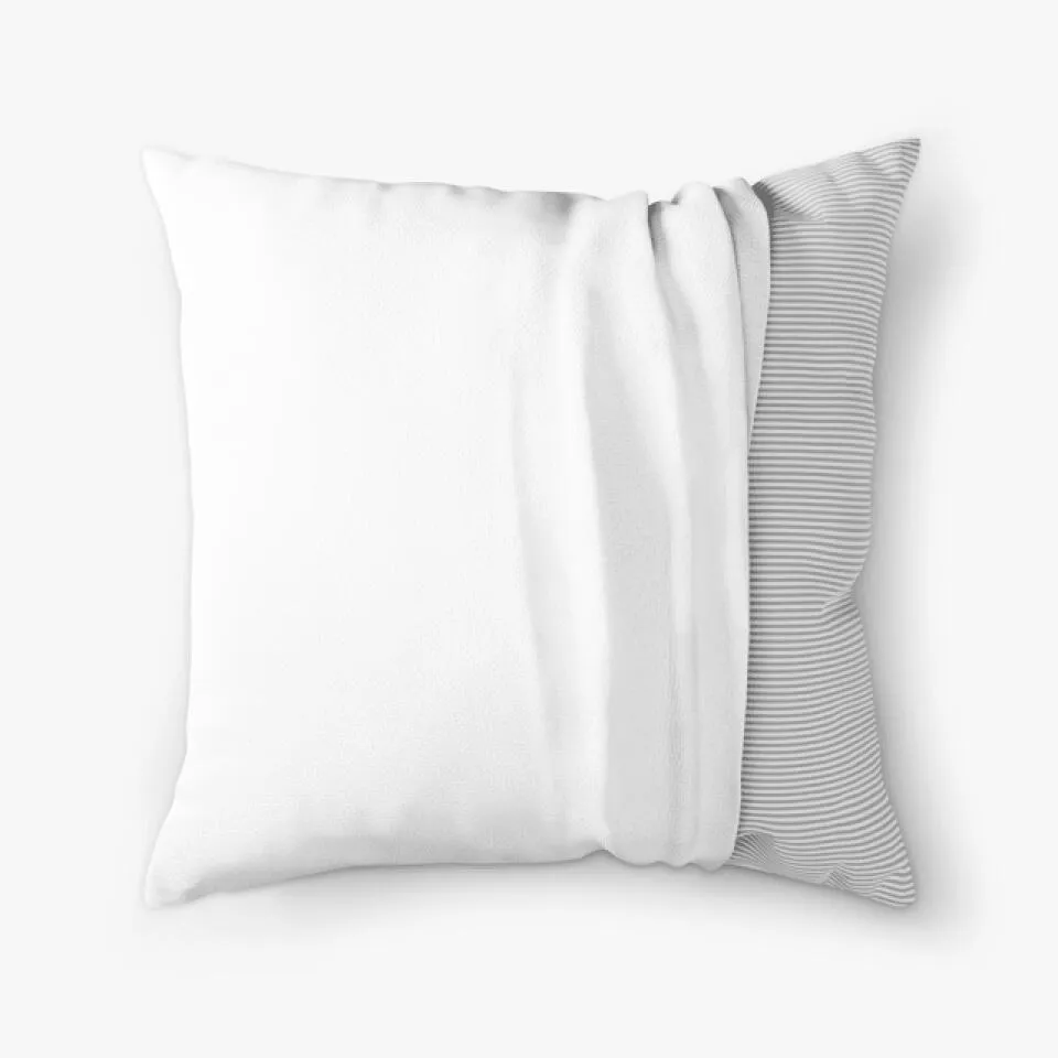 Custom Photo Pillow Case with Personalized Text