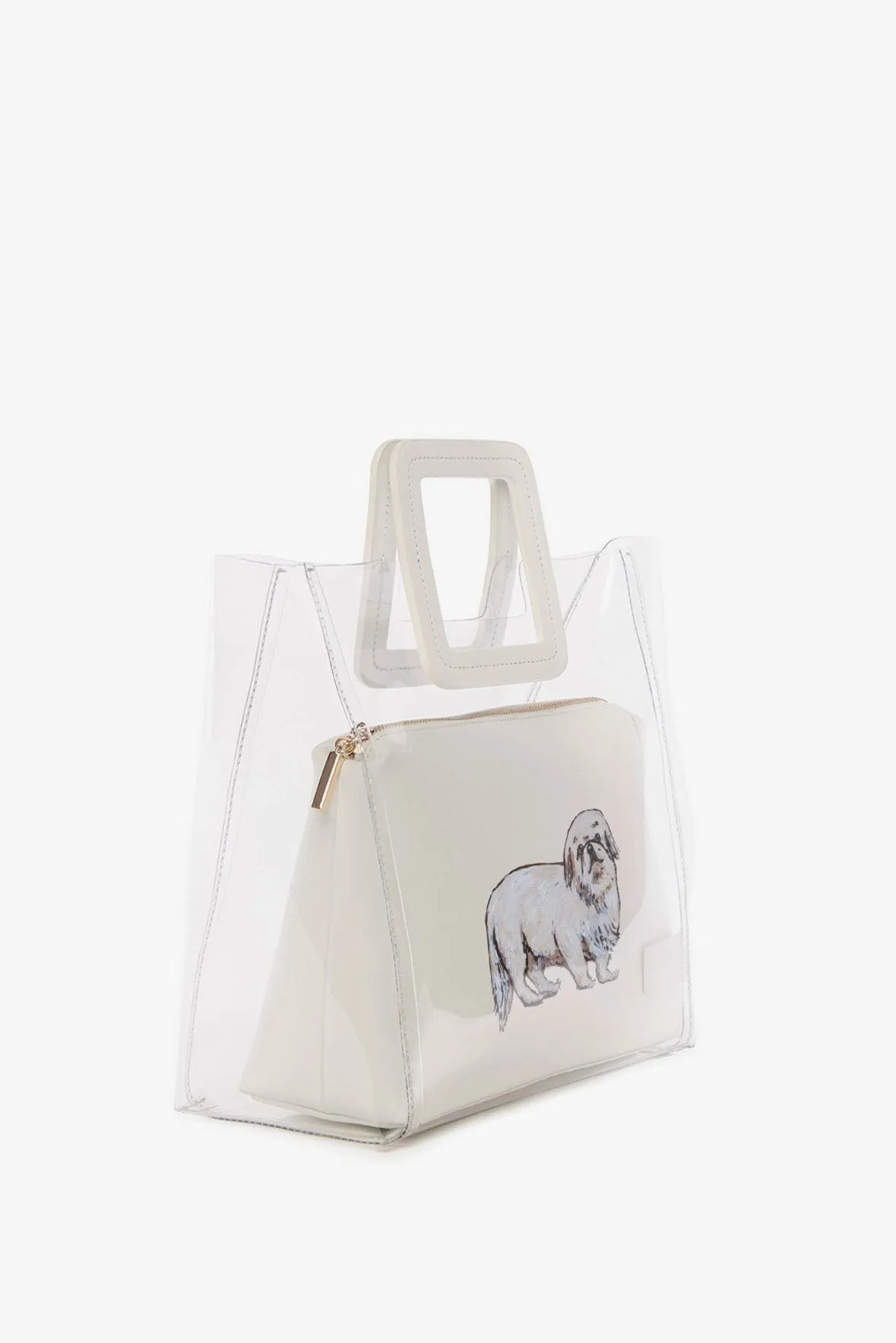 CUSTOM SHIRLEY BAG | CLEAR WHITE