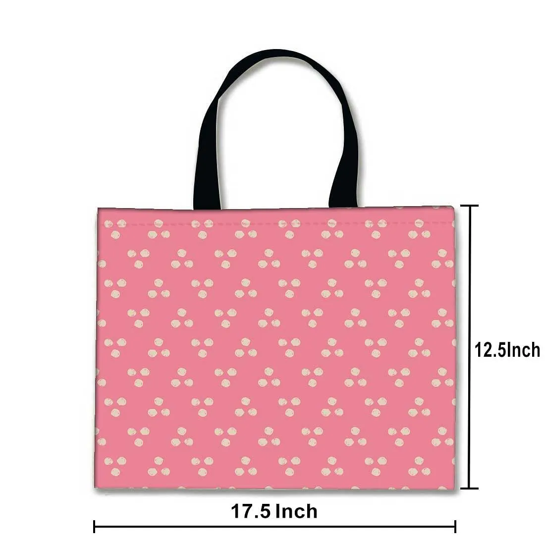 Designer Tote Bag With Zip Beach Gym Travel Bags -  Pink