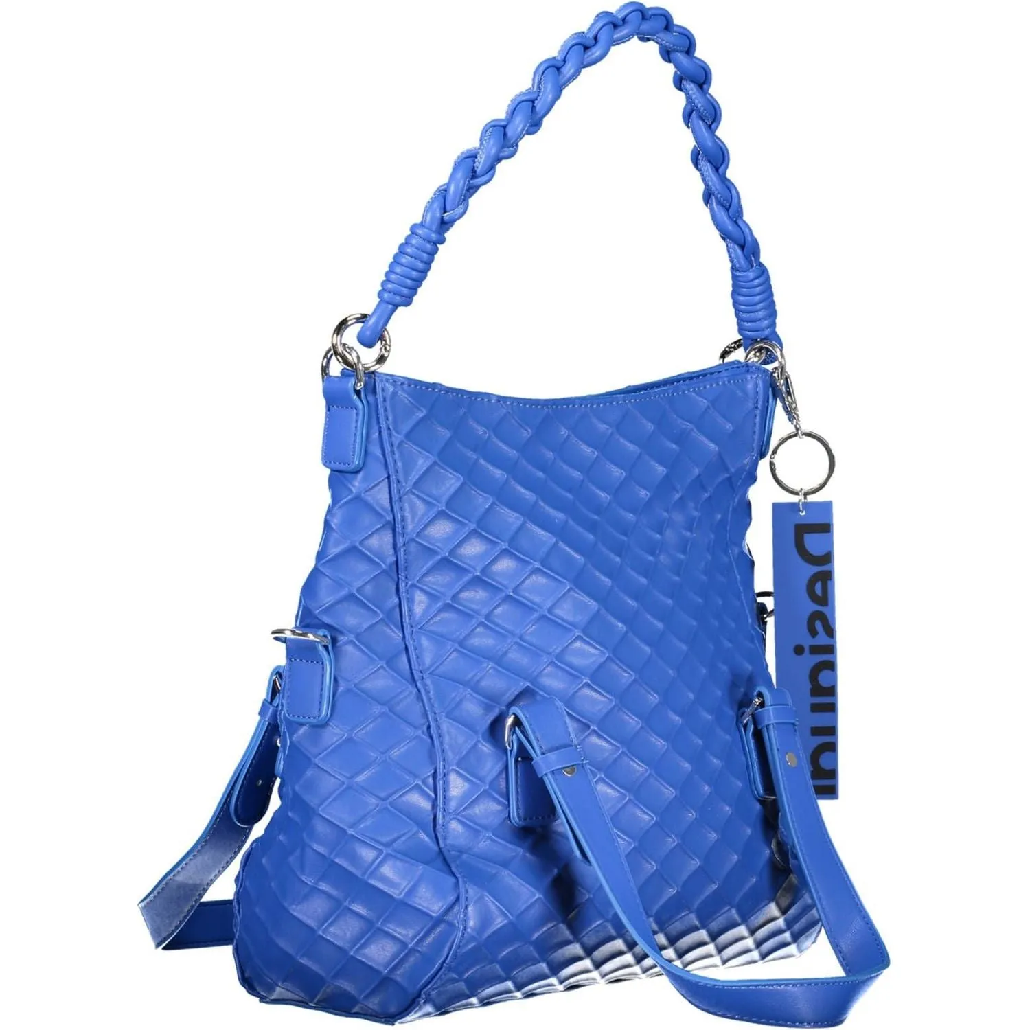 Desigual Blue Polyethylene Women Handbag